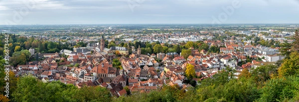 Obraz Weinheim Panorama Altsatdt Aussicht
