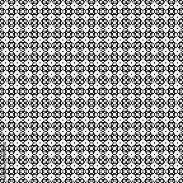 Fototapeta Abstract Cross Pattern Dots Logo generative computational art illustration