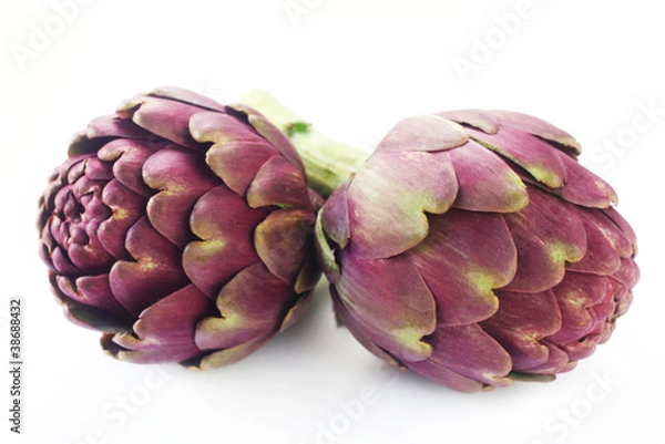 Fototapeta Two Artichokes