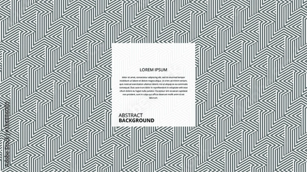 Obraz abstract geometric tirangle lines pattern