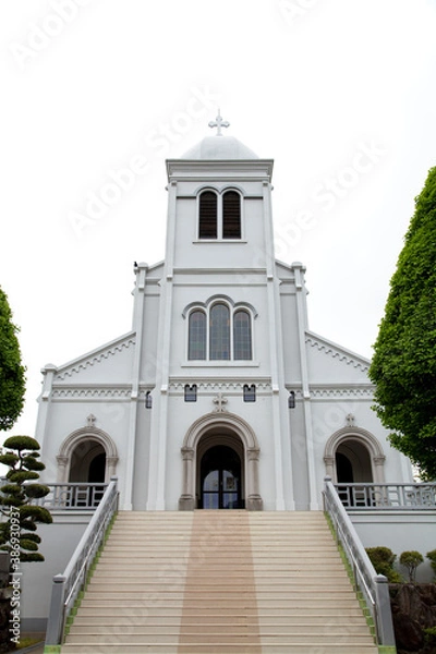 Fototapeta 平戸　紐差教会