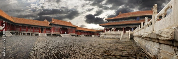 Obraz Zakazana panorama miasta