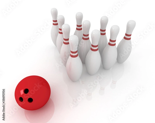 Obraz bowling