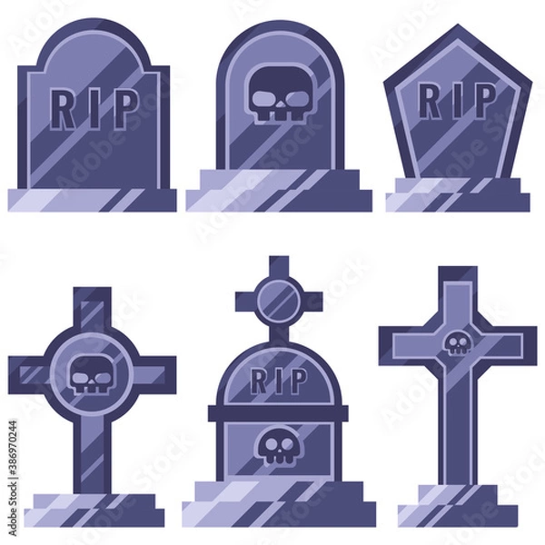 Obraz Halloween Gravestone