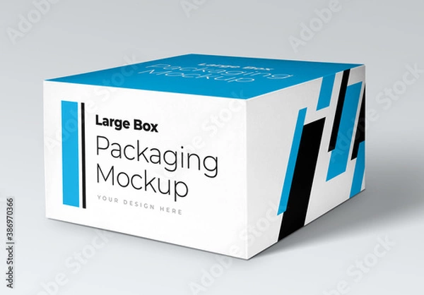Obraz Large Box Packaging Mockup