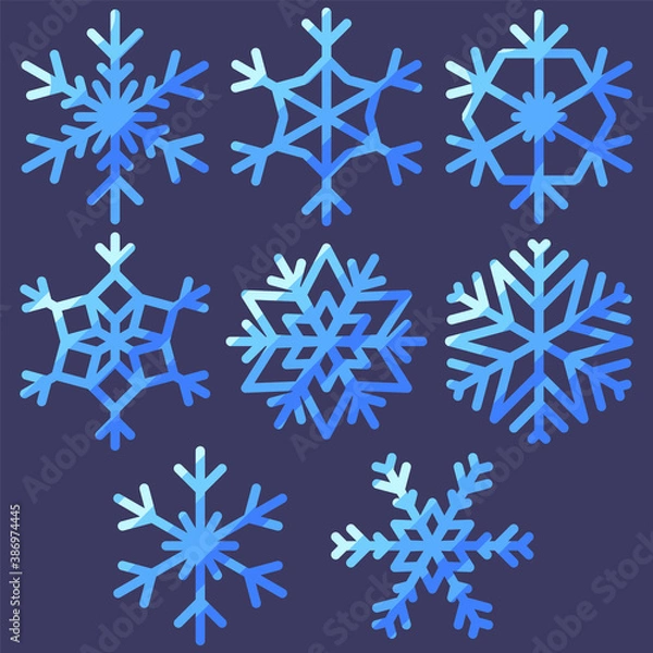 Obraz Christmas  Snowflakes