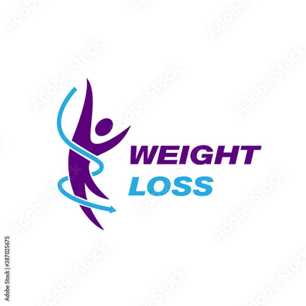 Obraz weight loss logo designs simple