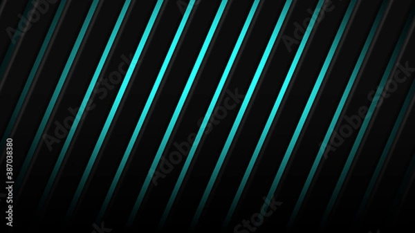 Obraz Glowing light in the background with futuristic design