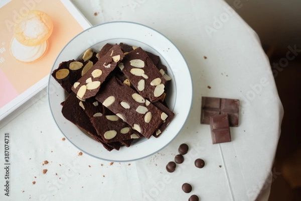 Fototapeta brownie cracker