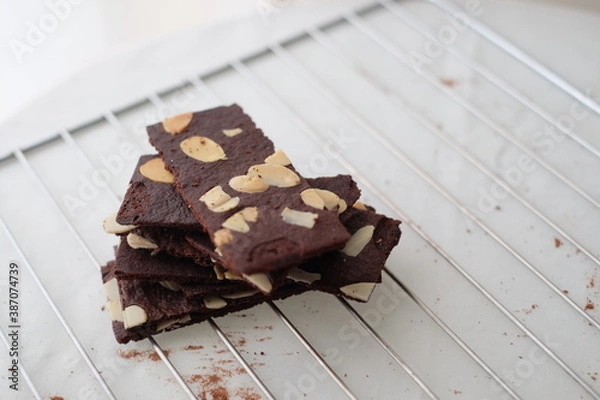 Fototapeta brownie cracker