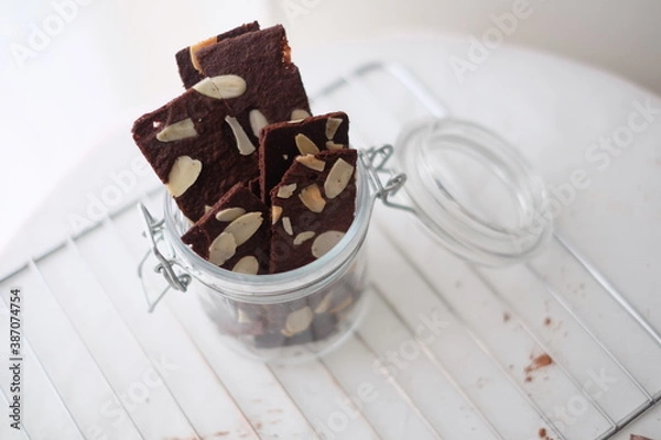 Fototapeta brownie cracker