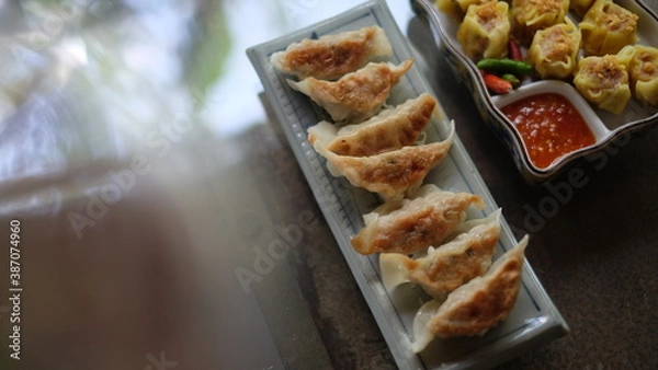 Fototapeta dumpling food good taste 