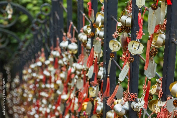 Obraz 台湾　日月譚の文武廟年梯歩道
