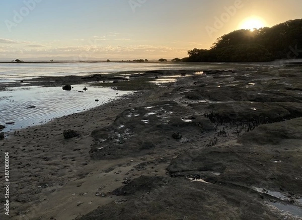 Obraz Sandstone_beach_sundown