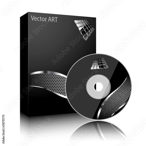 Fototapeta Software box