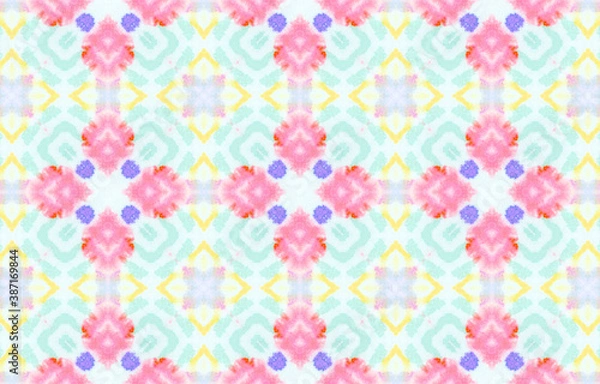 Obraz Abstract Watercolor Tie Dye Background. 