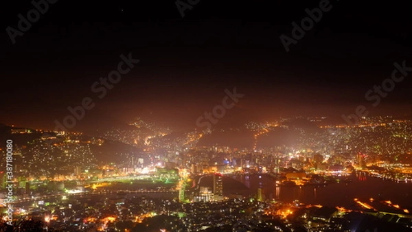 Obraz 長崎市 稲佐山からの夜景