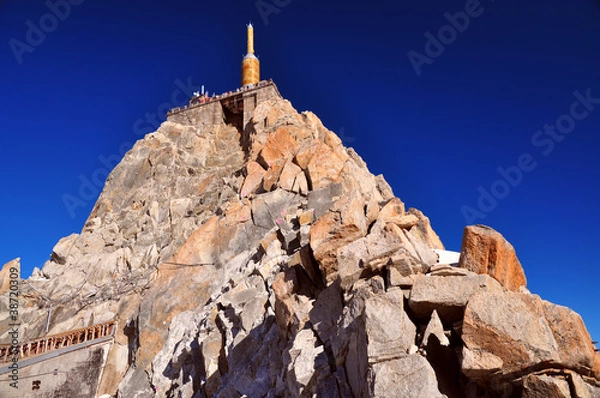 Obraz Aiguille du Midi needle tower