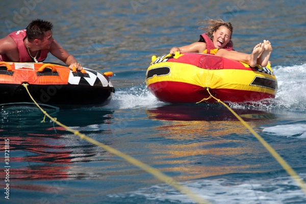 Obraz Crie sur L'eau