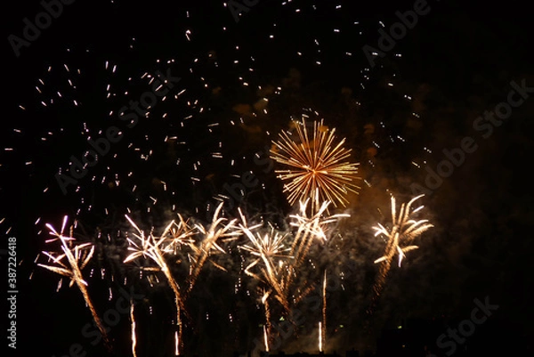 Obraz Feux d'artifices