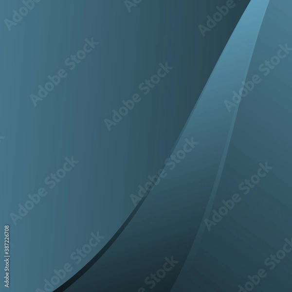 Fototapeta Abstract blue wave background modern design ideas