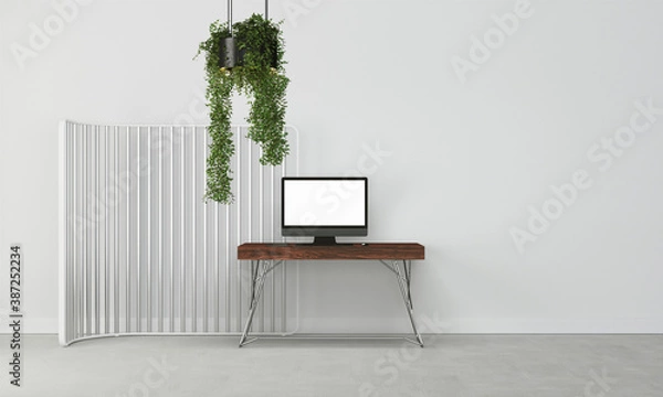 Fototapeta Moden office desk