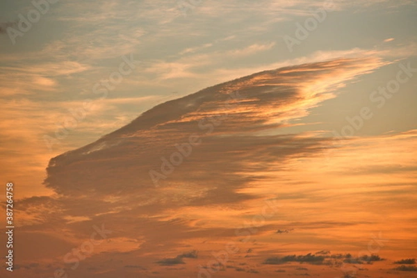 Obraz sunset in the sky