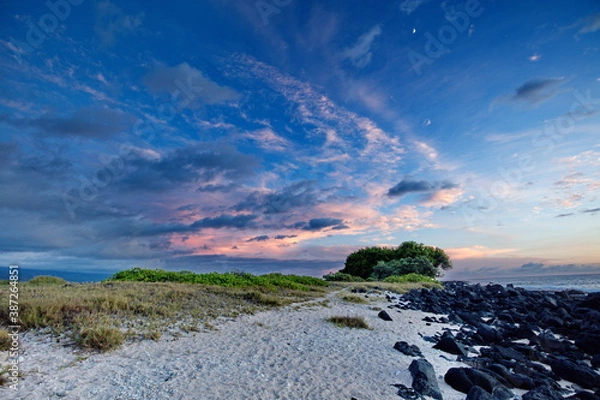 Obraz landscape with clouds and sky