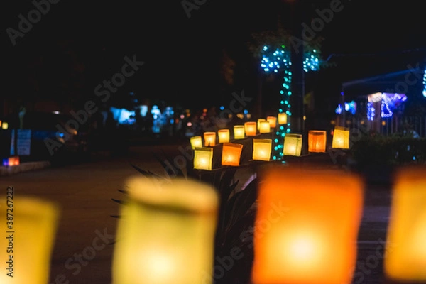 Obraz alumbrado navideño