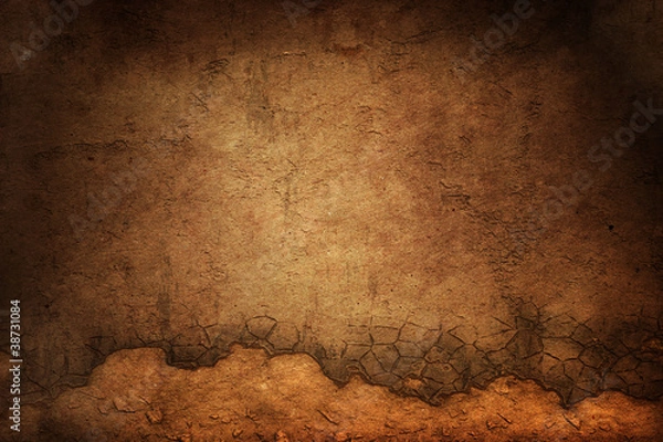 Obraz brick old slyle wall background or texture