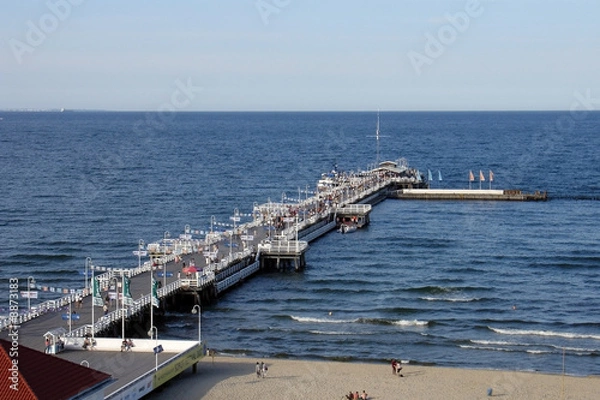 Fototapeta sopot, poland