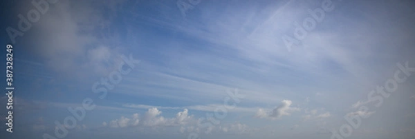 Obraz blue sky with clouds