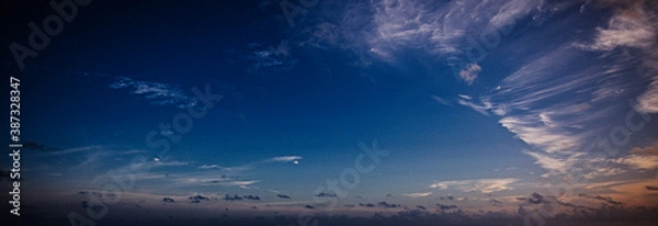 Obraz blue sky with clouds