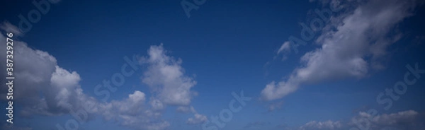 Obraz blue sky with clouds