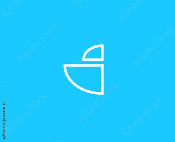 Obraz Simple Letter G Logo 