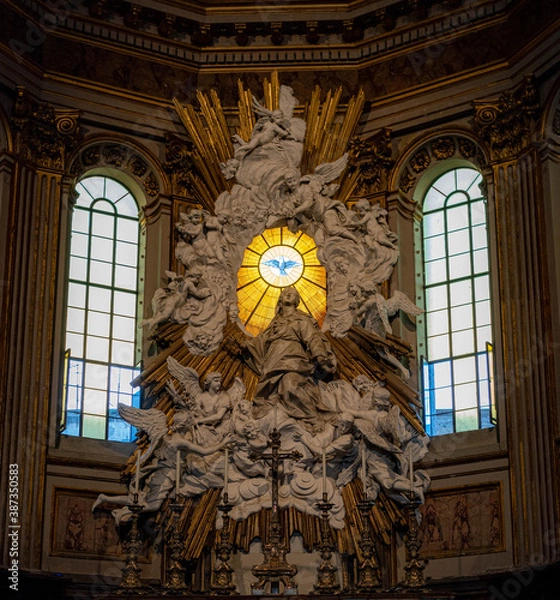 Obraz cattredale di napoli 