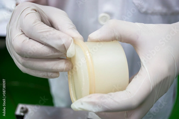 Fototapeta Manual O-ring replacement for machines
