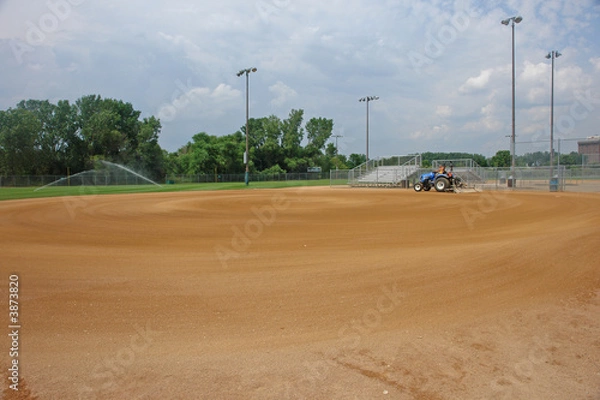 Fototapeta Field Preparation
