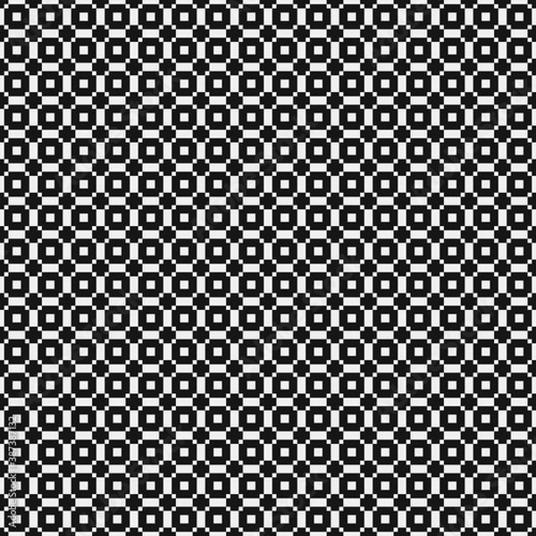 Obraz Abstract Cross Pattern Dots Logo generative computational art illustration