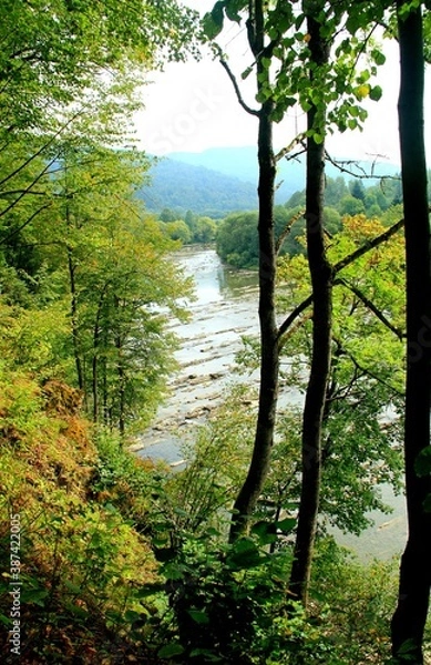 Obraz Chmielowe Kaskady Sanu