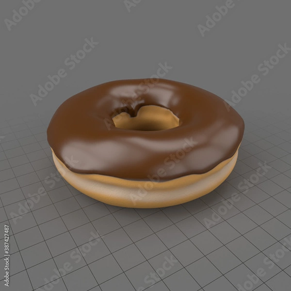 Obraz Chocolate donut