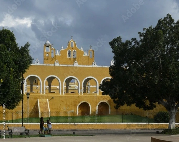 Obraz Kloster in Izamal auf Yucatan