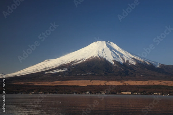 Fototapeta 朝の富士山
