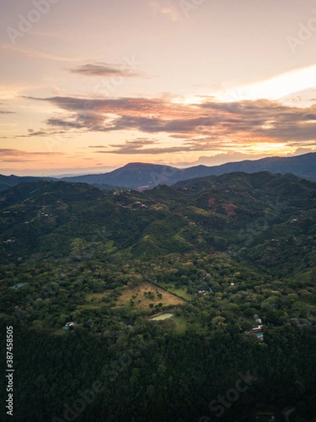 Obraz sunrise over the mountains