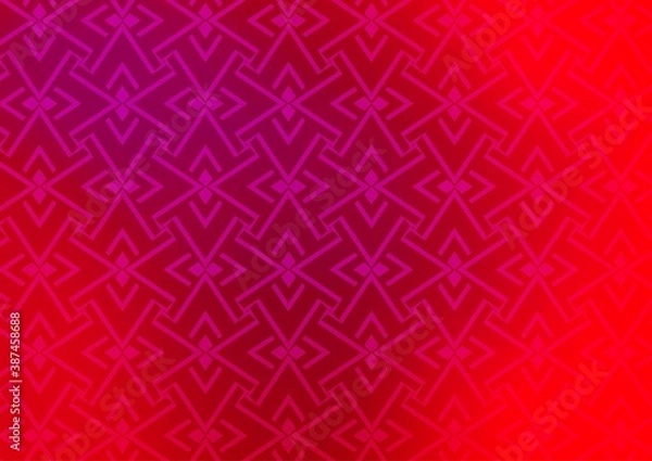 Obraz Light Purple, Pink vector background with straight lines.