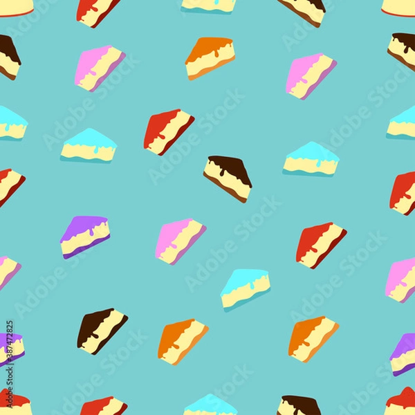 Fototapeta Cake Pattern