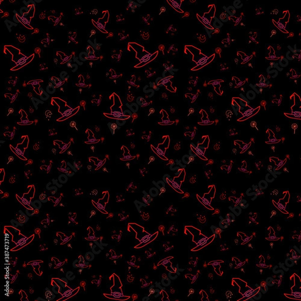 Fototapeta Halloween Pattern