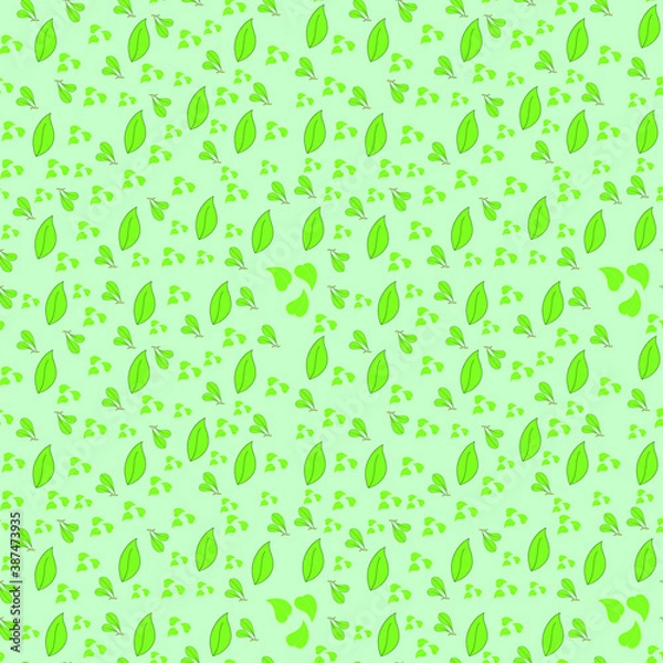Fototapeta green pattern
