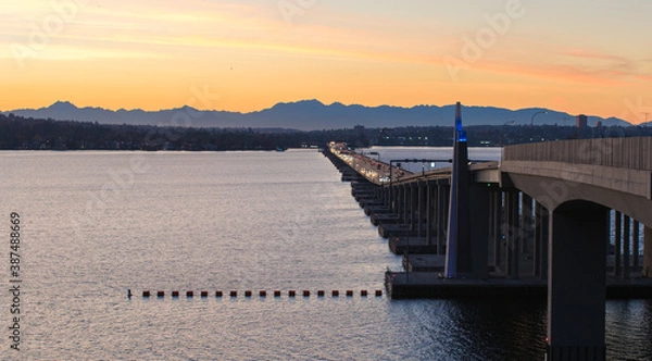 Obraz Floating Bridge