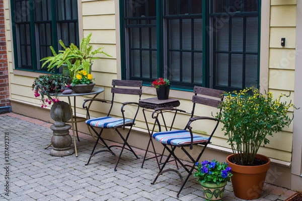 Fototapeta outside home